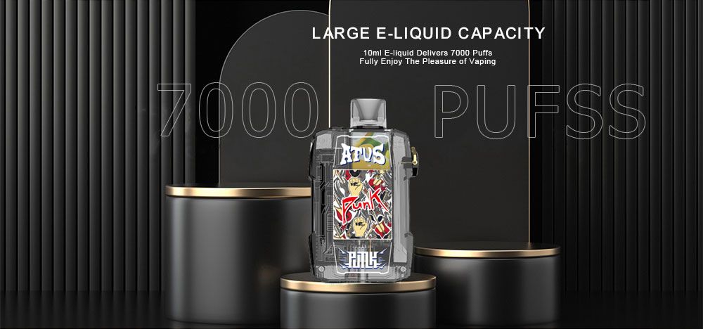 DE012 New York NY USA 7000 Puffs Disposable Vapes with rechargeable and adjustable airflow ATVS Vape