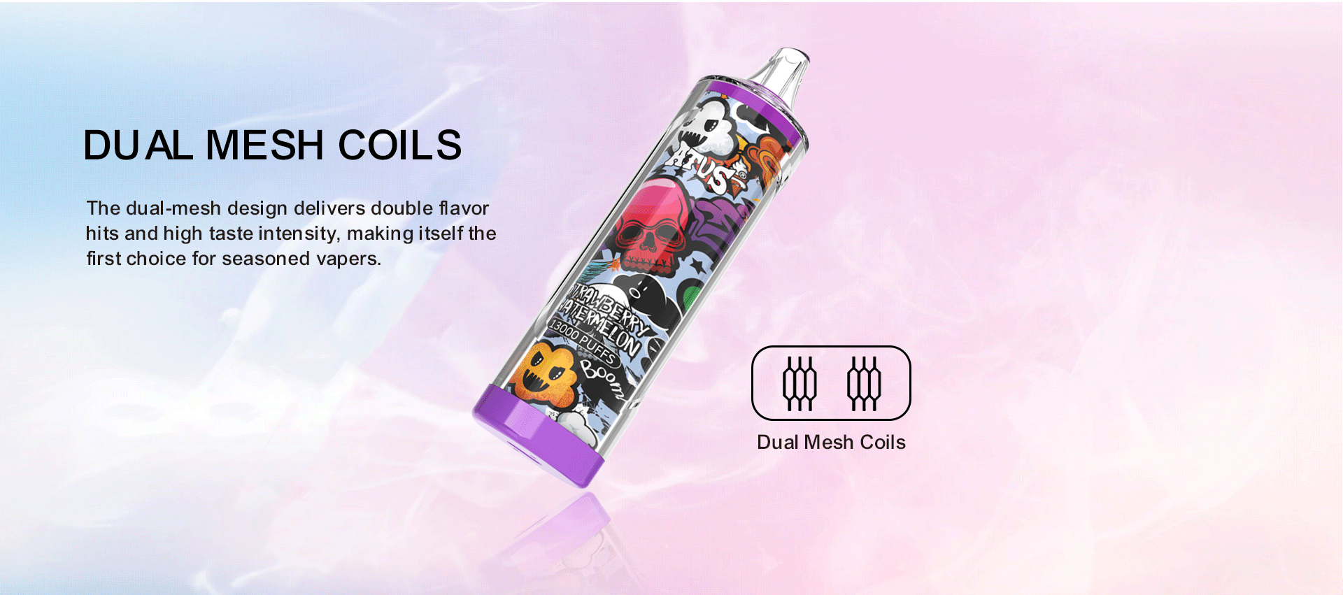 DE018 New York NY USA 13000 Puffs Disposable Vape with rechargeable ATVS Vape