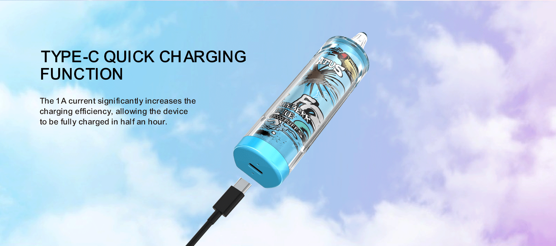 DE018 New York NY USA 13000 Puffs Disposable Vape with rechargeable ATVS Vape