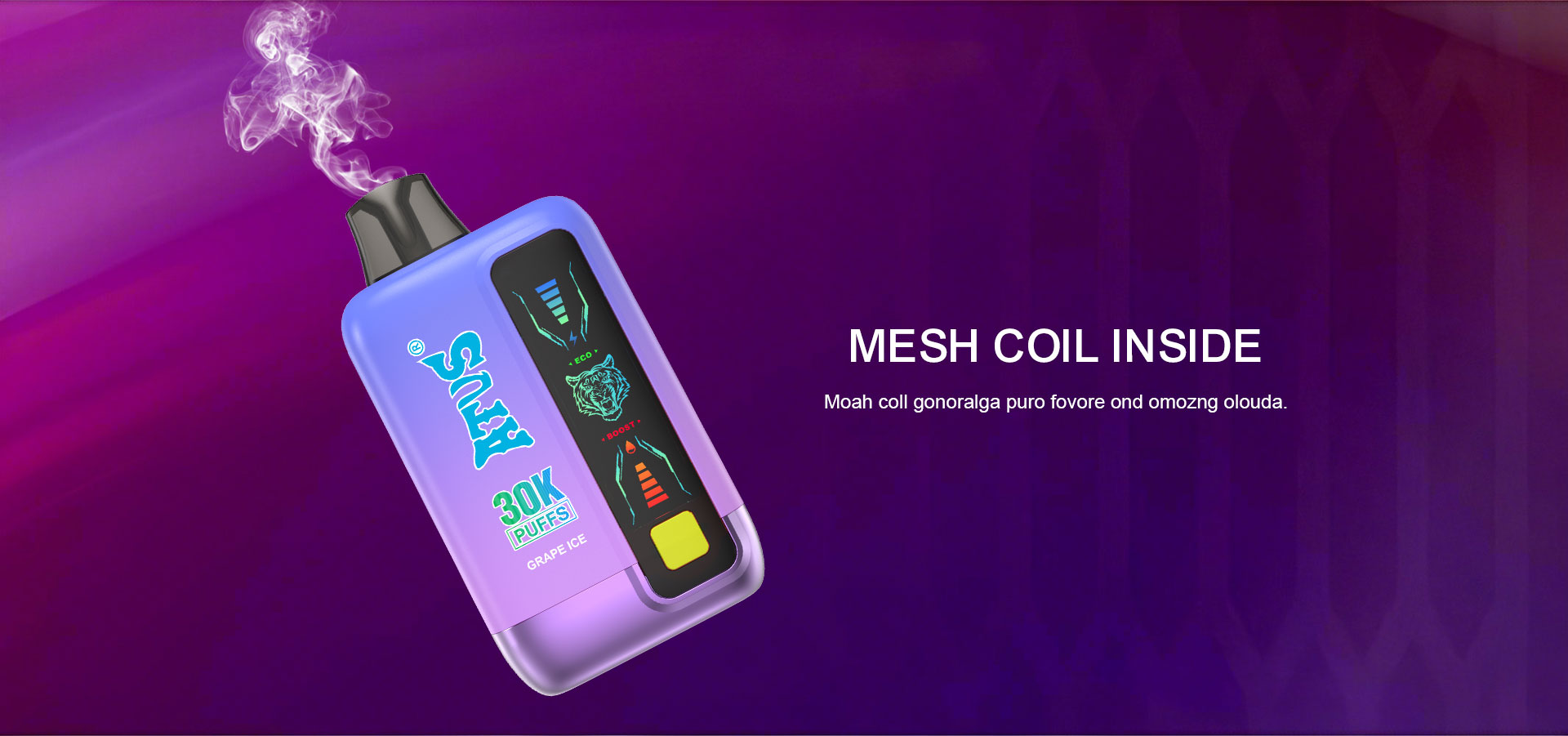 DE026 New York NY USA 30000 Puffs Disposable Vape with LED display screen and adjustable airflow ATVS Vape