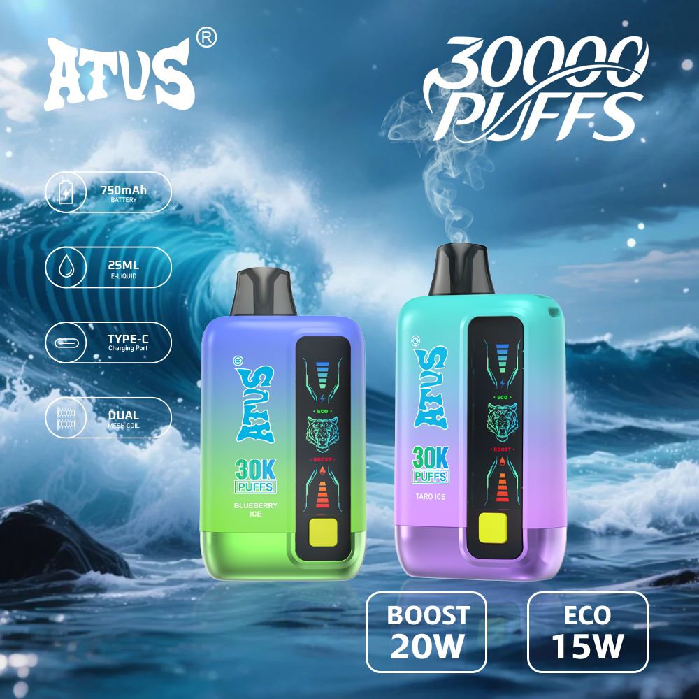 30000 Puffs Disposable Vape with LED display screen and adjustable airflow Wholesale Factory ATVS Cheap Disposable E Vaper Pen Kit Pod Mini Rechargeable Wape Vaping Randm Electronic Empty 1 Vape Price vape germany